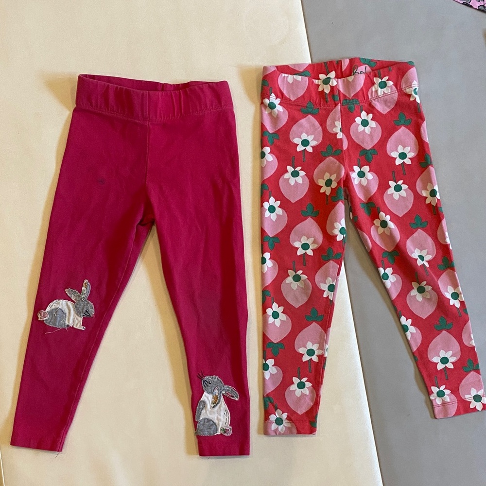 Two Pairs of Mini Boden Leggings